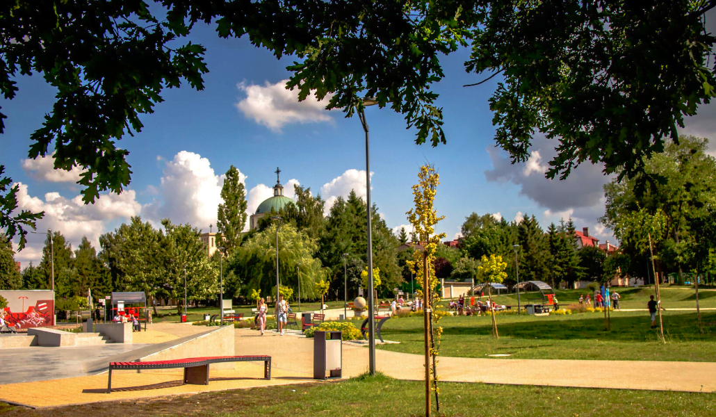 Park Nowe Oblicze w Starogardzie Gdańskim