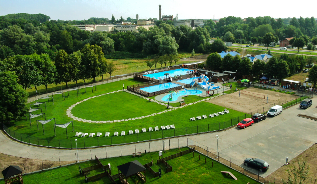 Kompleks basenów letnich na Piekiełkach w Starogardzie Gdańskim