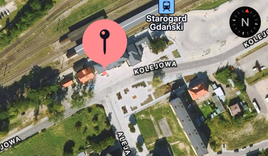 Gwiazdek Podróżnik - lokalizacja