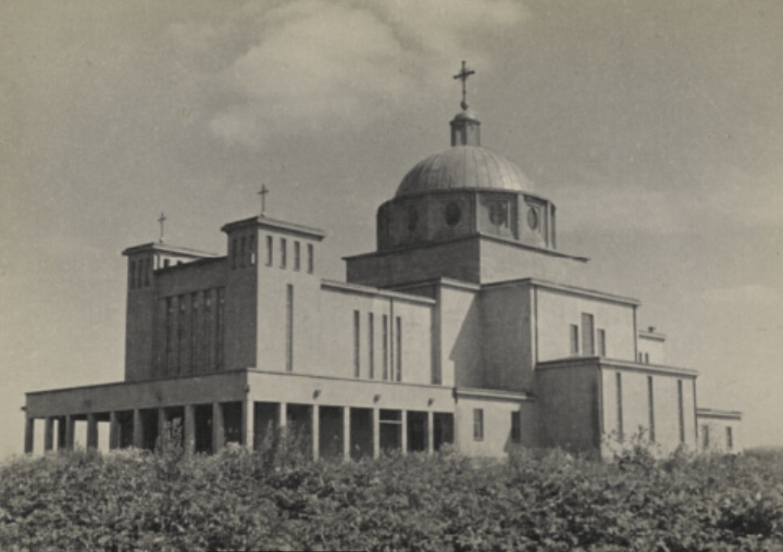Kościół św. Wojciech. Starogard Gdański .1949r