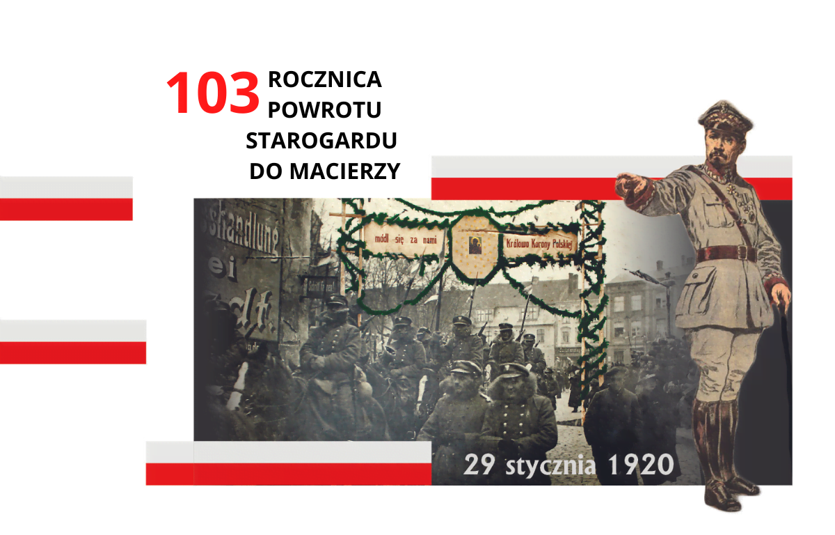 Zaproszenie na 103. rocznicę powrotu Starogardu do Państwa Polskiego