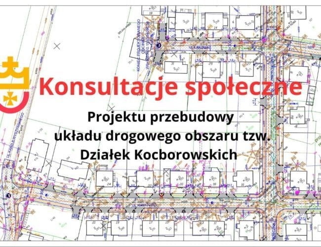 Konsultacje społeczne projektu przebudowy układu drogowego obszaru tzw. działek kocborowskich
