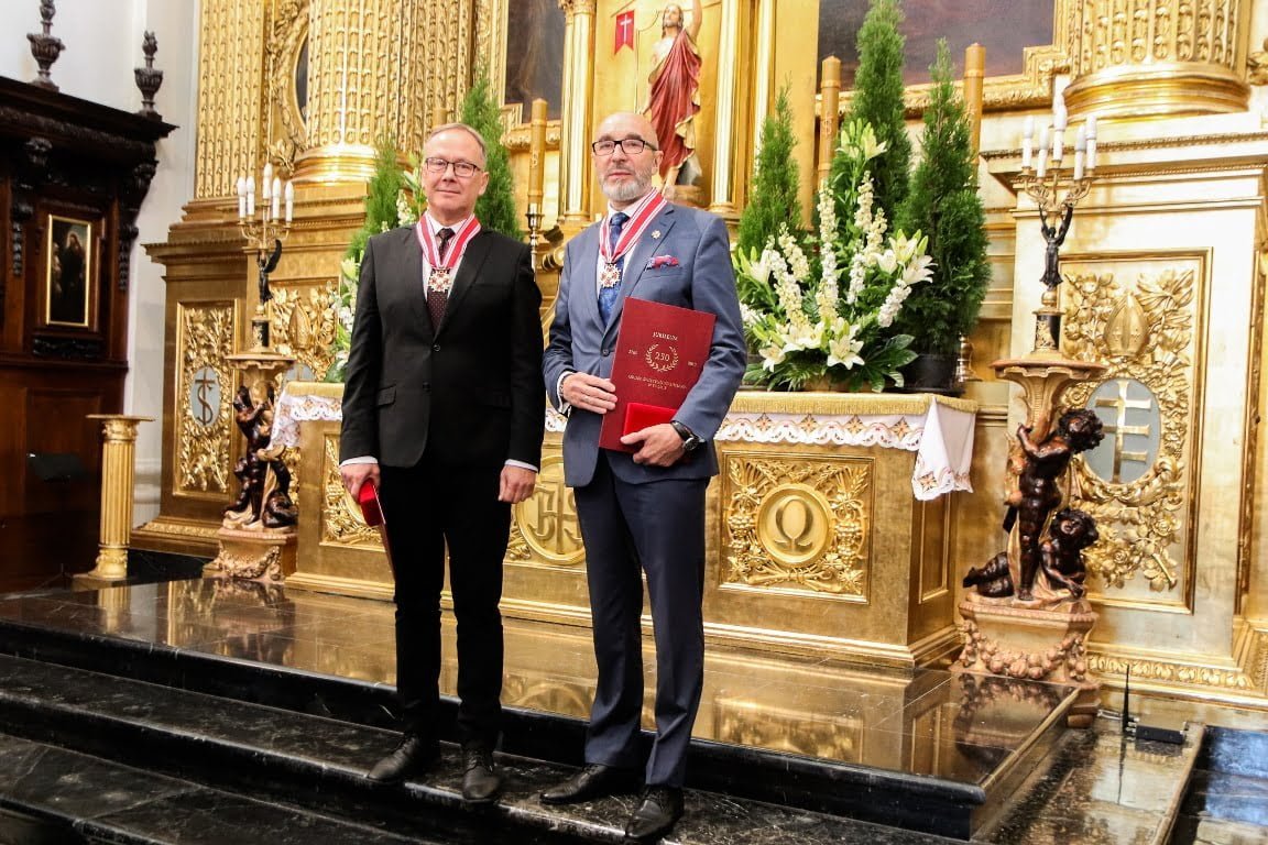 Janusz Stankowiak i Stefan Scharmach kawalerami Królewskiego Orderu św. Stanisława