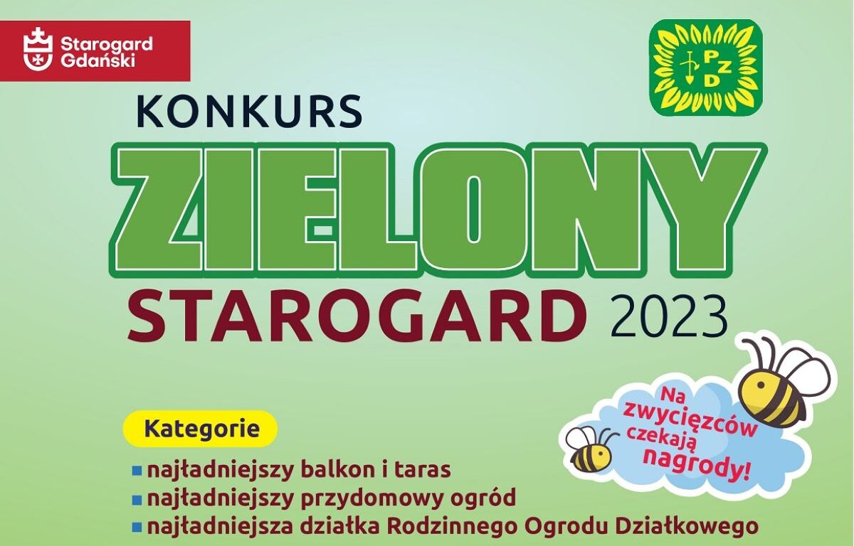 Konkurs Zielony Starogard 2023. Zgłoszenia przyjmujemy do 30 czerwca