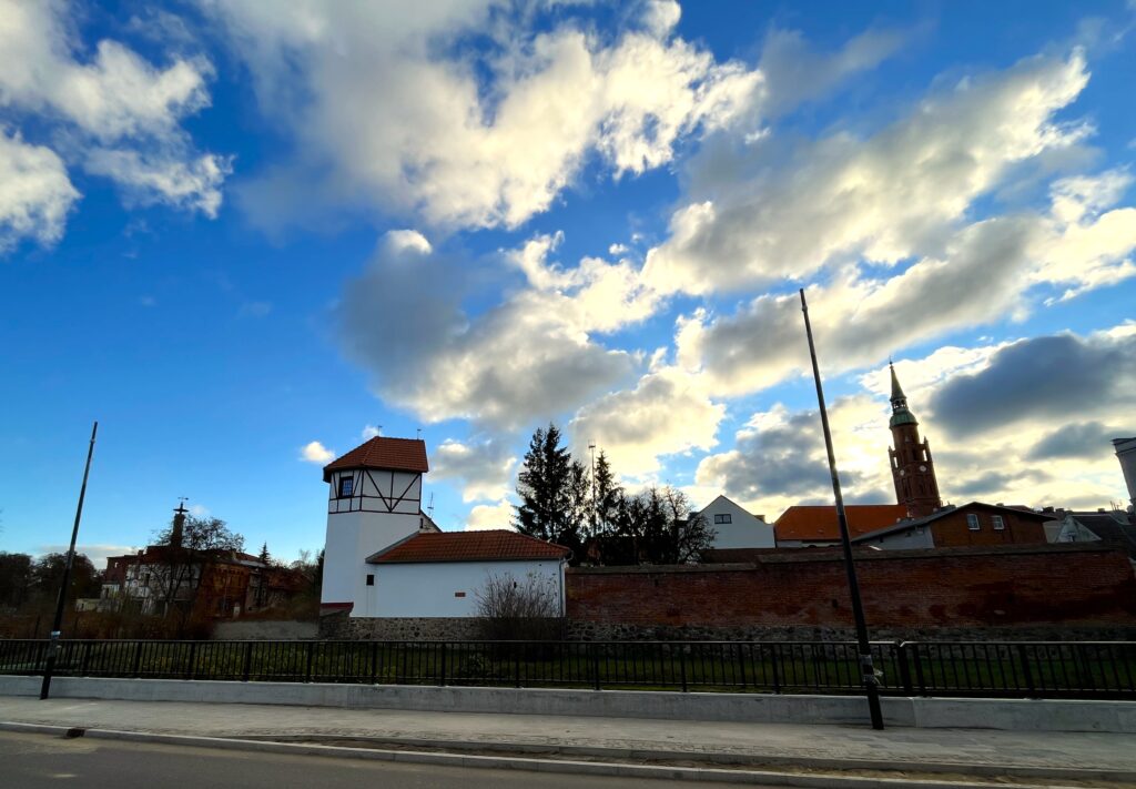 Baszta Tczewska - fragmenty murów obronnych