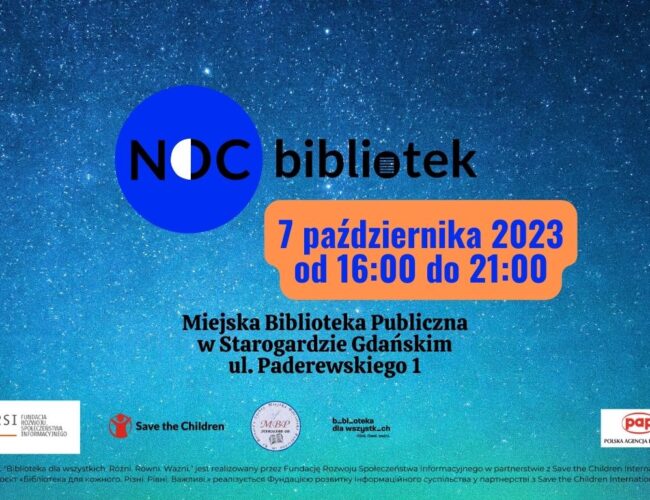 Noc Bibliotek 2023