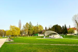 Mała scena. Park Nowe Oblicze. Starogard Gdański