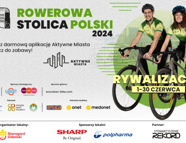 Puchar Rowerowej Stolicy Polski. Dołącz do zabawy, kręć kilometry dla miasta i wygrywaj nagrody!
