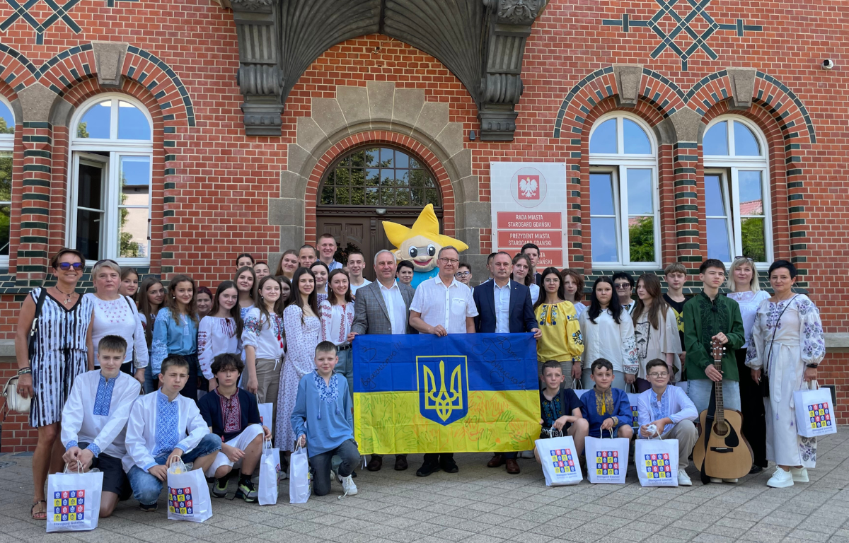 Dzieci z Borysławia odwiedziły Starogard