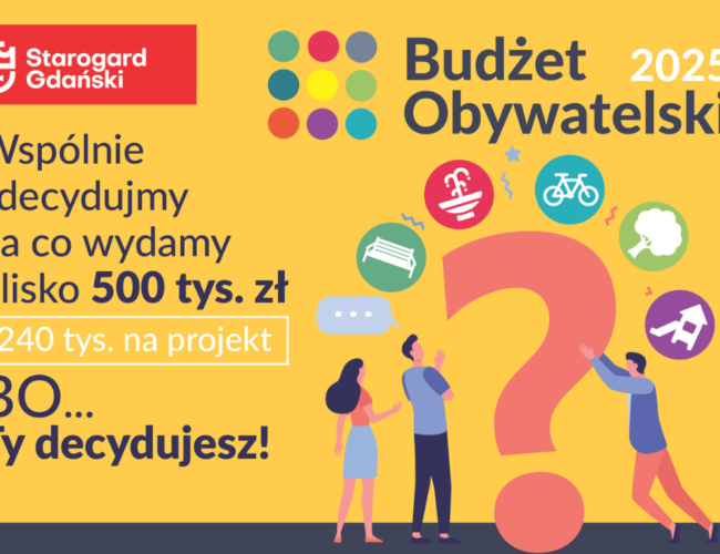 Mieszkańcy mieszkańcom czyli Budżet Obywatelski 2025