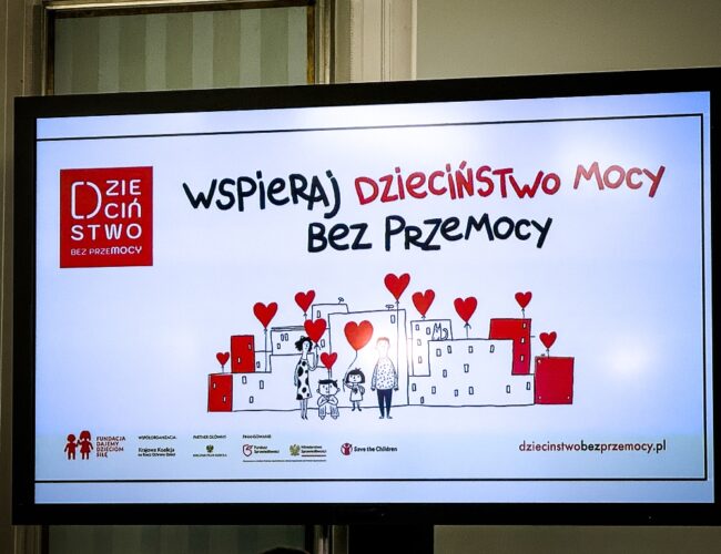 „Dzieciństwo bez Przemocy” ogólnopolska kampania społeczna mobilizuje do działania