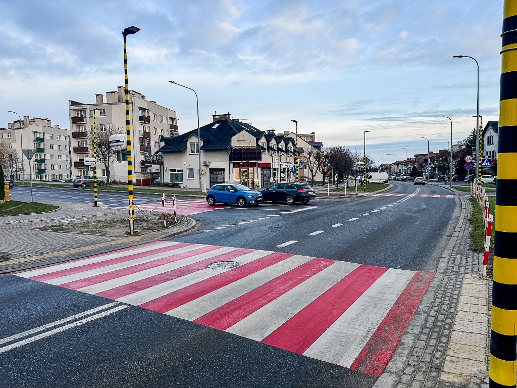 Na skrzyżowaniu Reymonta i Armii Krajowej bezpieczniej