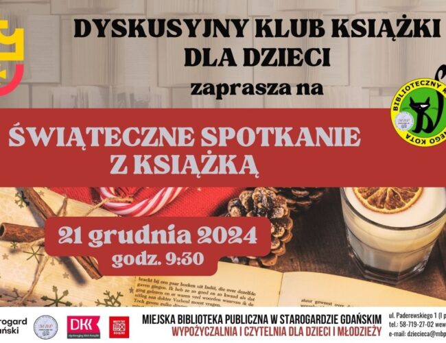 Dyskusyjny Klub Książki dla Dzieci Świąteczne spotkanie z książką