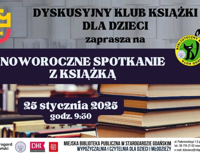 Dyskusyjny Klub Książki dla Dzieci Noworoczne spotkanie z książką