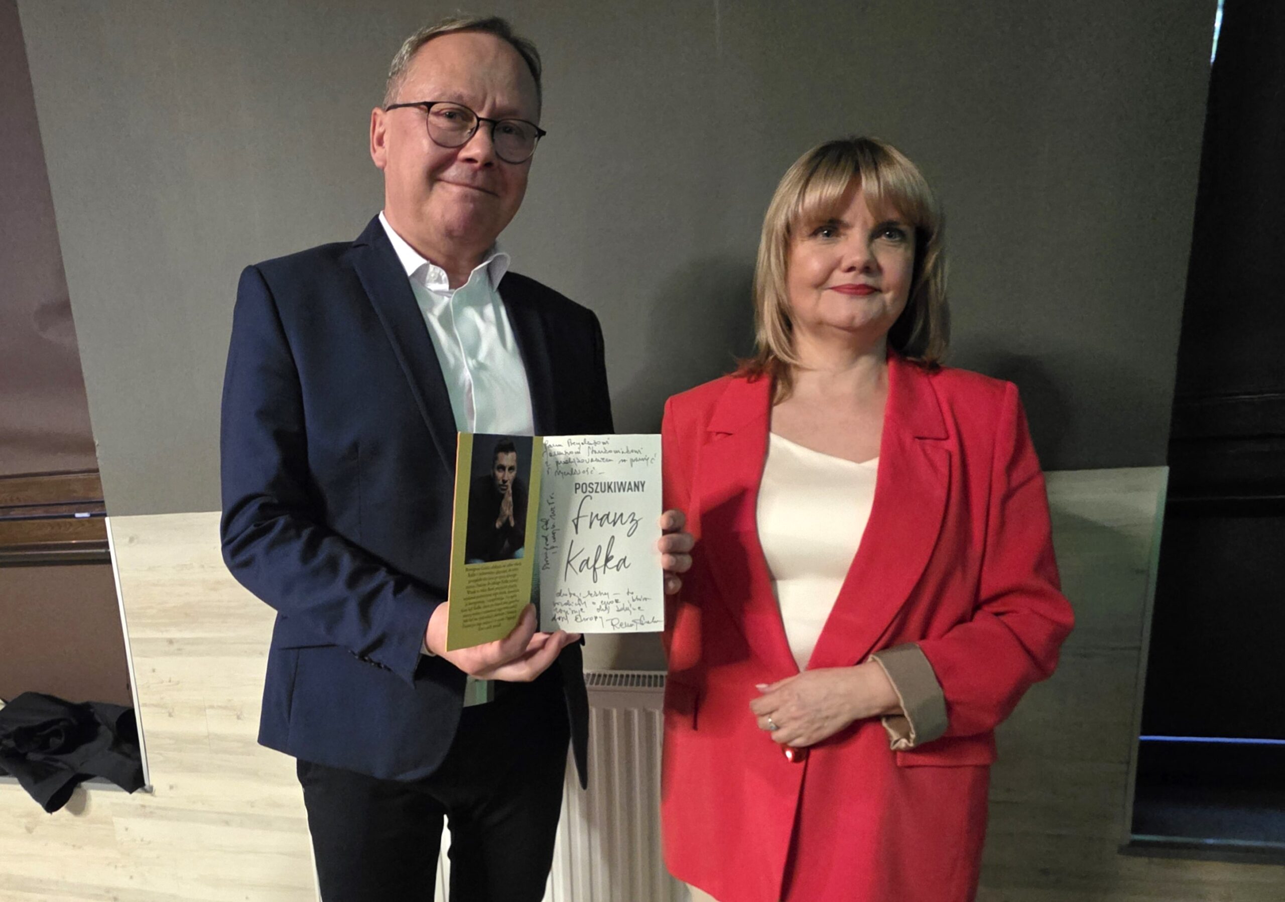 Prezydent Miasta Starogard Gdański Janusz Stankowiak i Przewodnicząca Rady Miasta Anna Benert