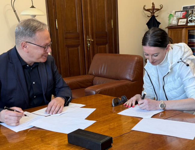 Tenisowy event z Agnieszka Radwńską. Wsparliśmy projekt