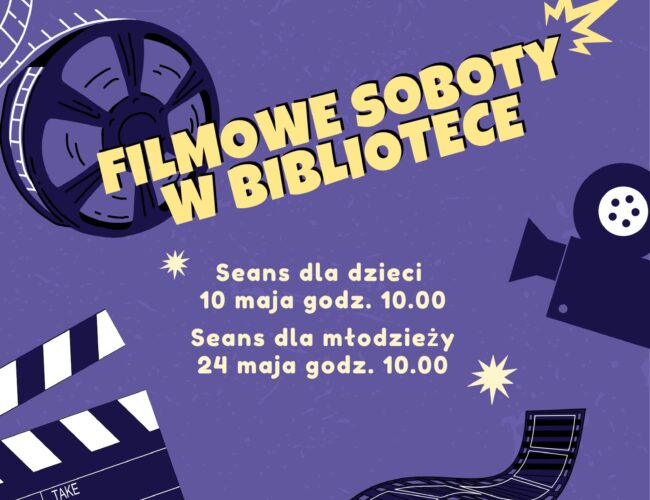 Filmowe soboty w bibliotece
