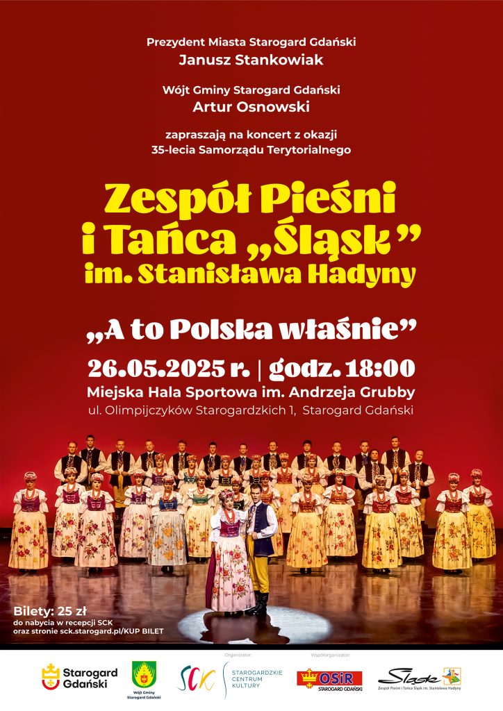 Plakat informujący o wydarzeniu.