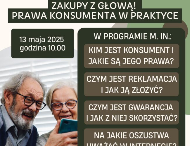 Zakupy z głową! Prawa konsumenta w praktyce