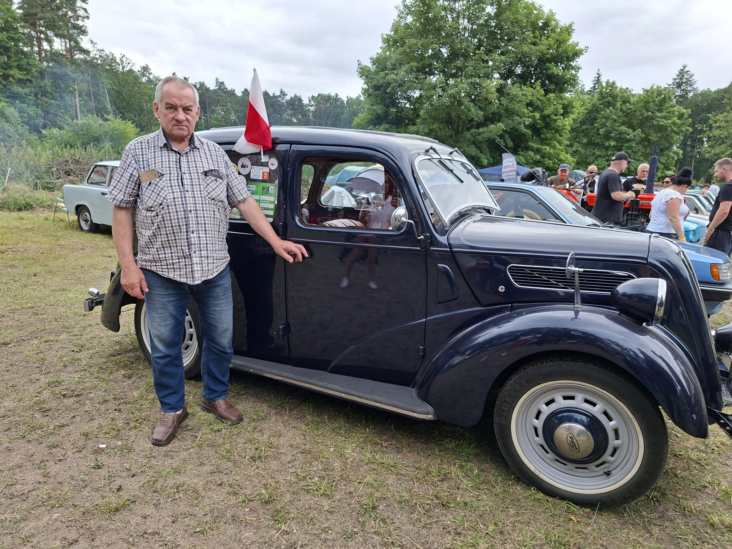 Lech Kobierzyński z Kolincza i jego imponujący Ford 10