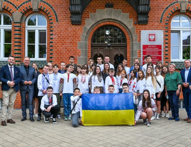 Młodzież z Borysławia na wakacjach w Starogardzie