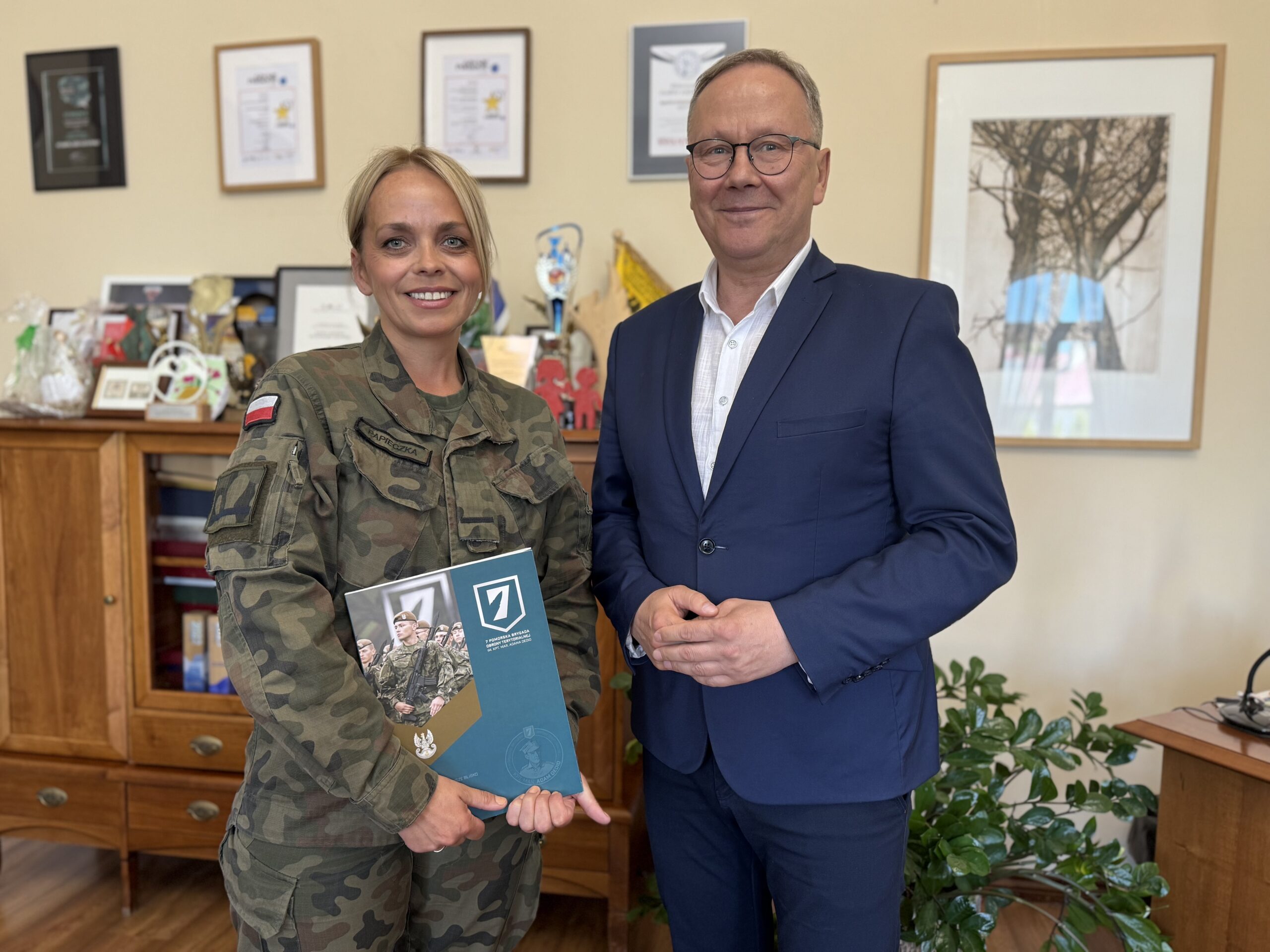 Danuta Papieczka i Prezydent Miasta