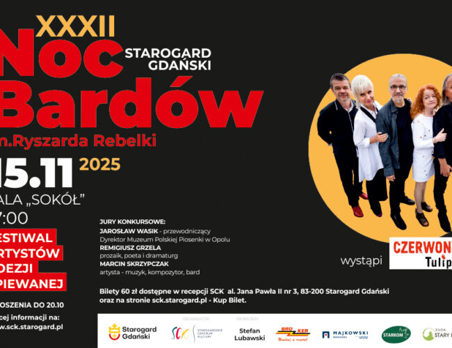 XXXII Noc Bardów im. Ryszarda Rebelki. Ogólnopolski festiwal