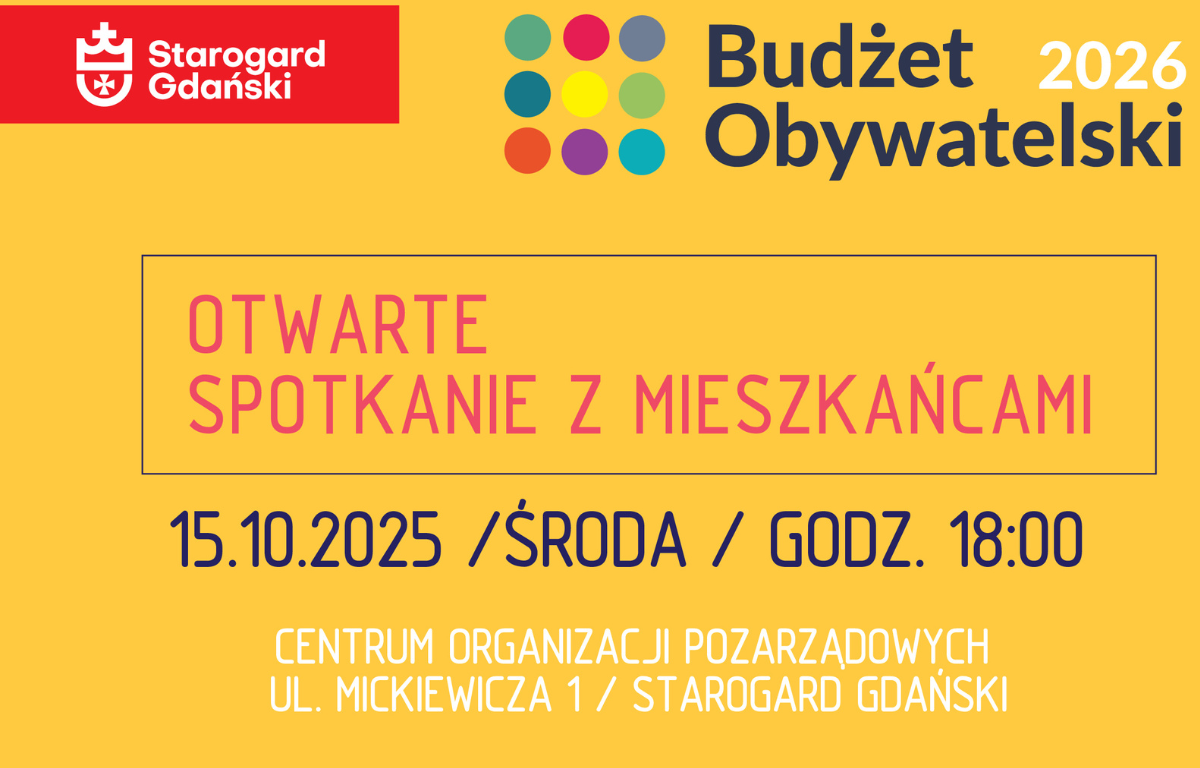 Budżet Obywatelski 2026. Drugie spotkanie Informacyjne