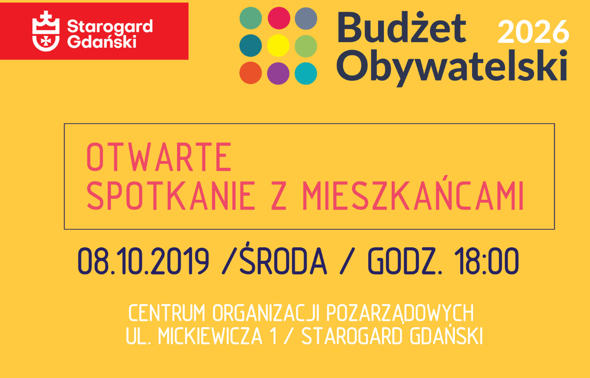 Budżet Obywatelski 2026. Spotkanie informacyjne